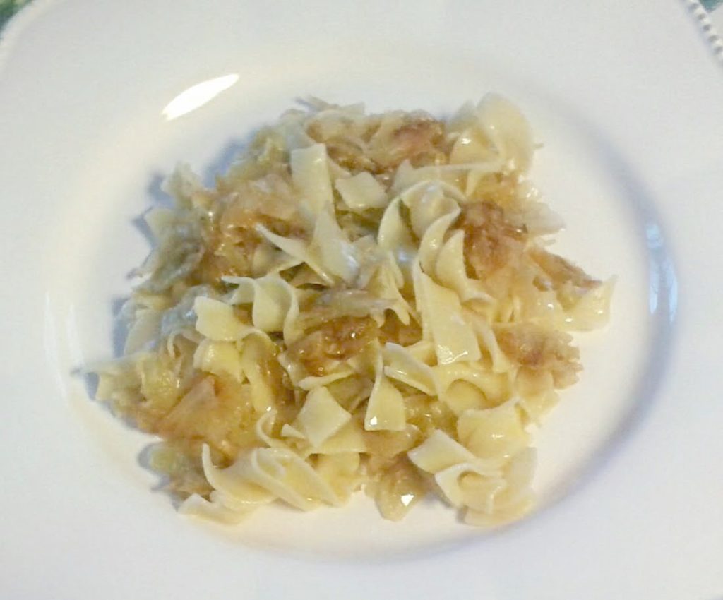 cabbage and noodles