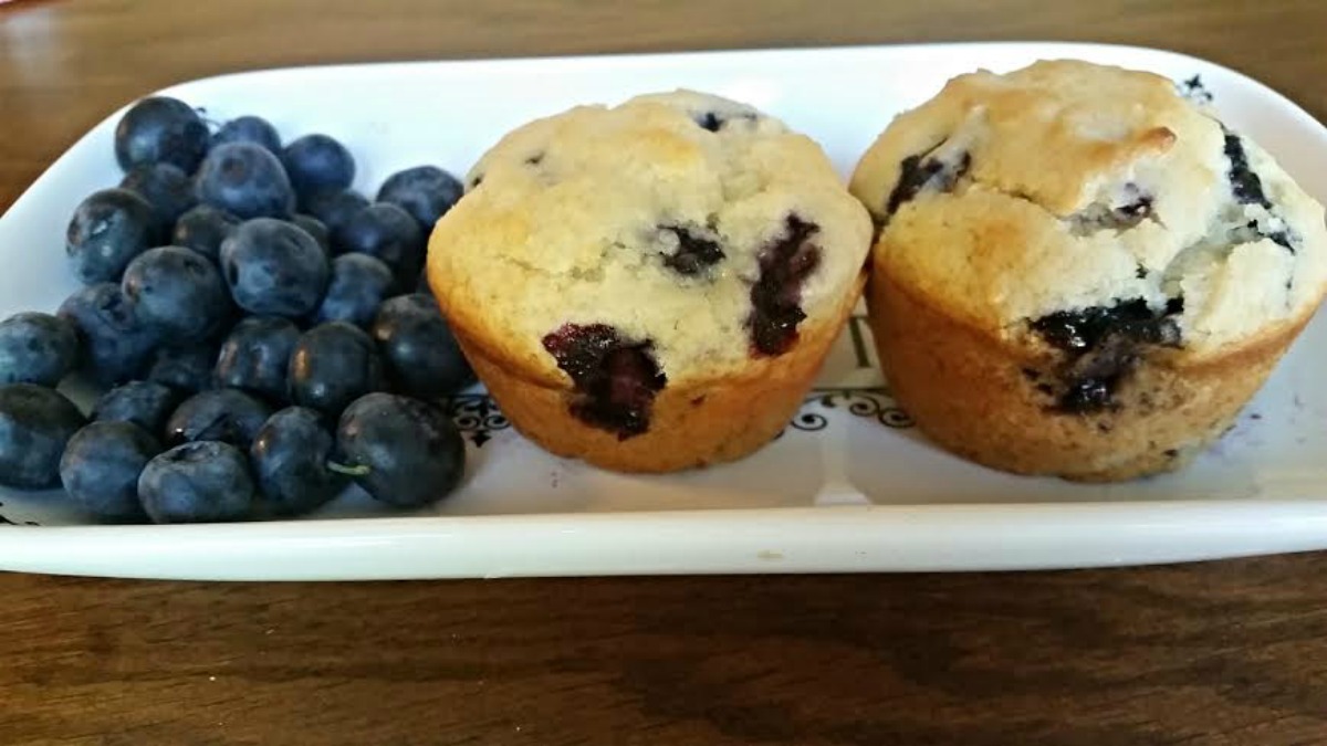 Bakery Fresh Blueberry Muffins